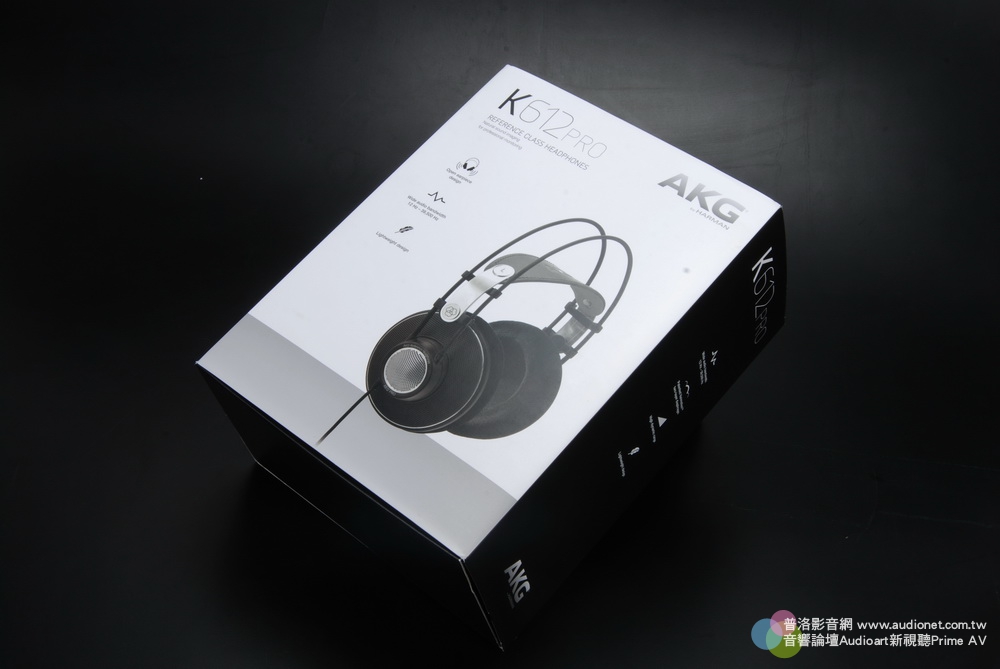 好輕盈、配戴舒服、聲音很開-AKG K612 PRO