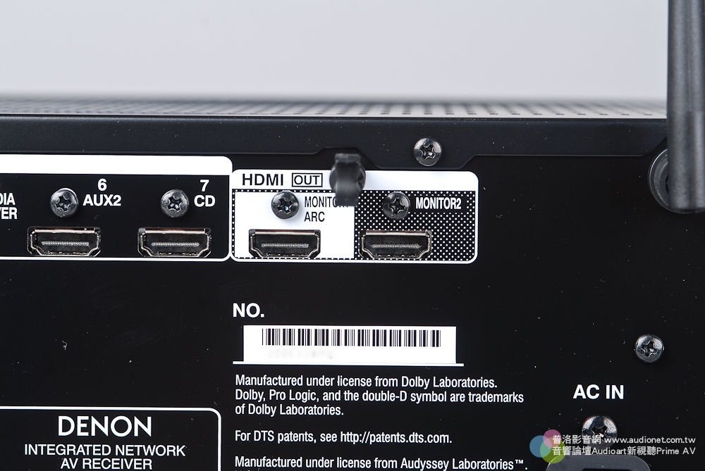 環球知音 DENON AVR-X2100環繞擴大機，影音表現同時進化！