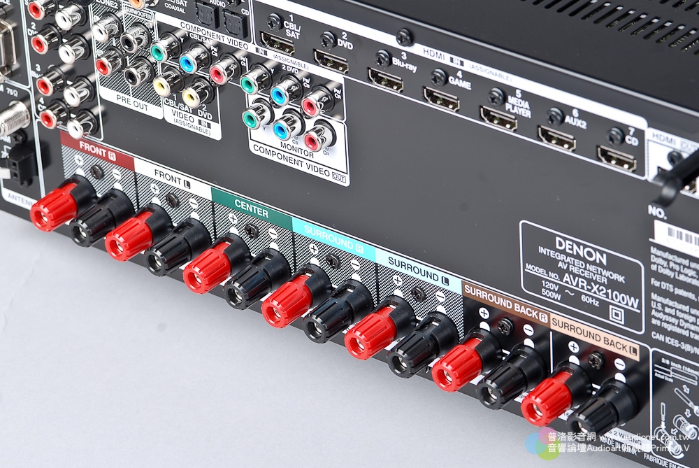 環球知音 DENON AVR-X2100環繞擴大機，影音表現同時進化！