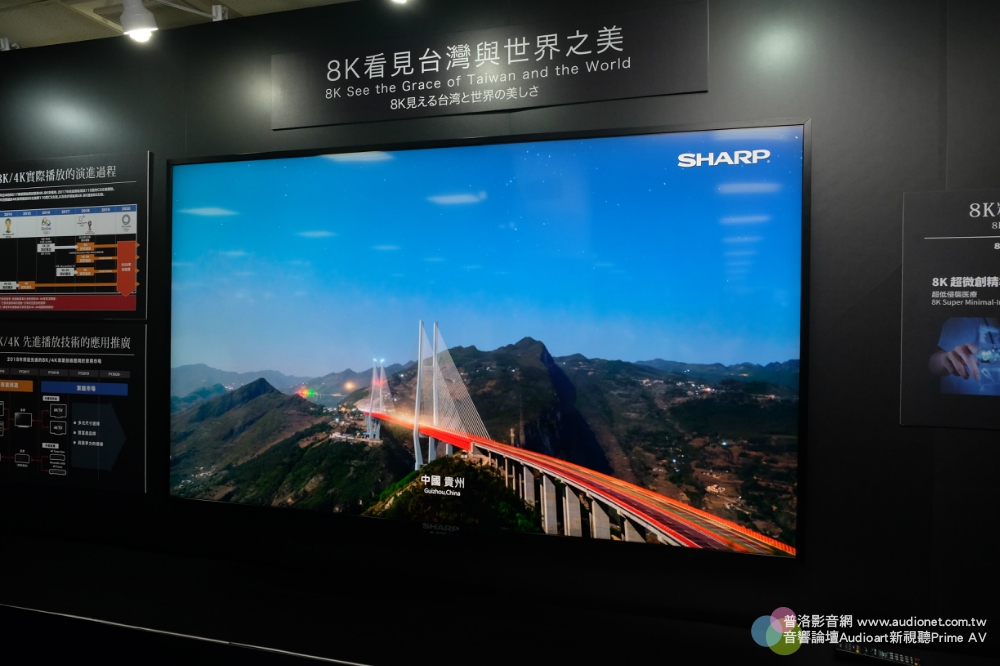 台灣夏普七月正式成立，宣告8K電視明年正式上市！
