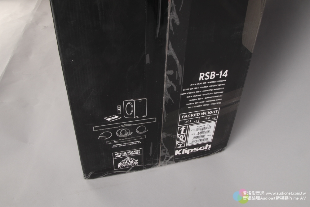 Klipsch RSB-14開箱