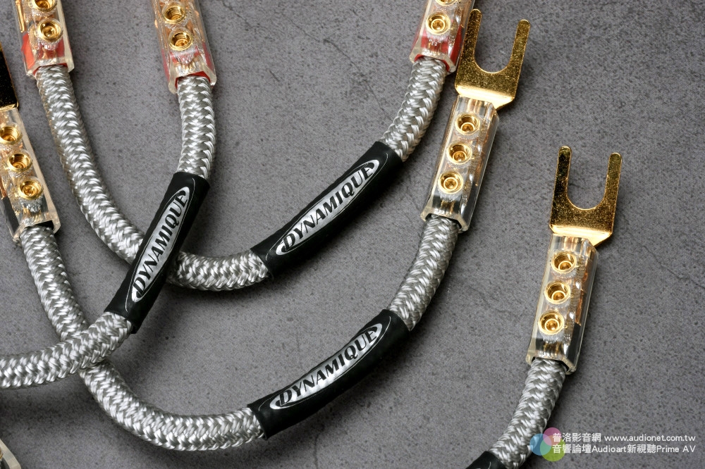 Dynamique Halo 2 Bi-Wire Jumper 喇叭跳線，採用純銀果然讚！