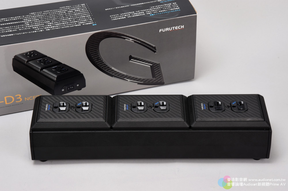 Furutech GTO-D3 NCF / GTO-D2 NCF電源排插：集所有技術於大成