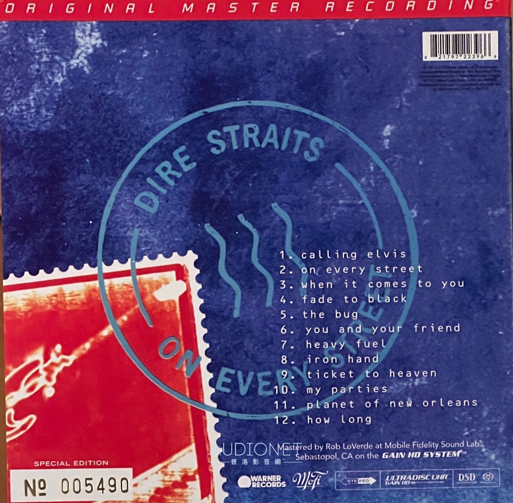 Dire Straits On Every street MoFi復刻SACD版